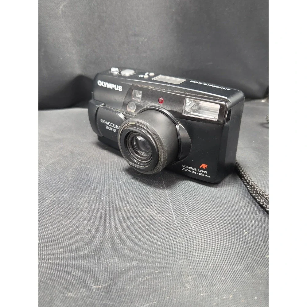 Olympus Infinity Accura Zoom 105 38-105mm Point & Shoot Film Camera TESTED!